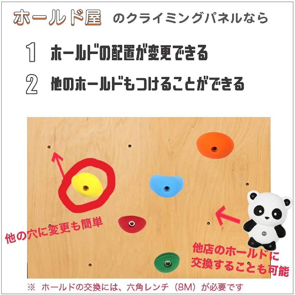 専用です！ボルダリング ウォールパネル ボルダリングパネル 無塗装 3枚入 ボルダリングボード